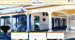 Desktop Screenshot of hotelvitalli.com.br